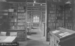 Exeter College Library 1912, Oxford