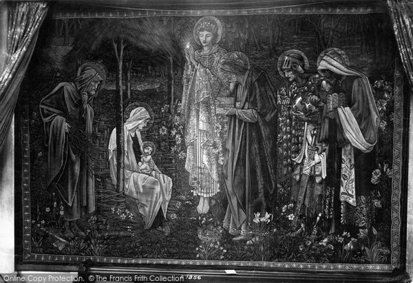 Photo of Oxford, Exeter College Tapestry, 'the Adoration Of The Magi' 1907