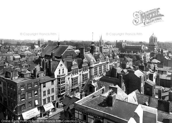 Photo of Oxford, From Carfax Tower Looking South 1922