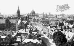 From Magdalen Tower 1890, Oxford