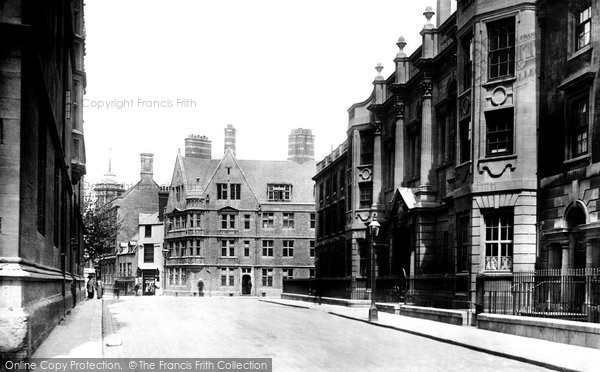 Photo of Oxford, Hertford College 1906