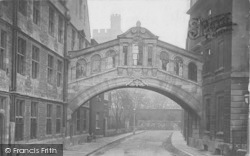 Hertford College Bridge 1912, Oxford