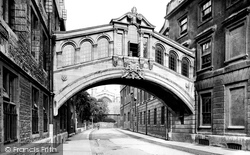 Hertford College Bridge 1922, Oxford