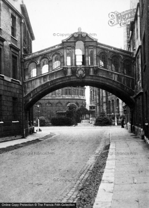 Photo of Oxford, Hertford College, Bridge Of Sighs c.1955