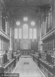Hertford College Chapel 1922, Oxford