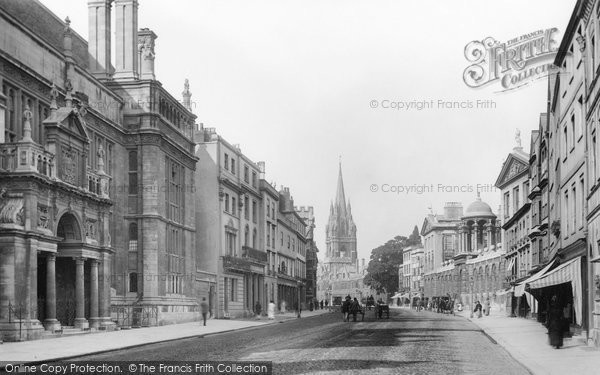 Photo of Oxford, High Street 1890