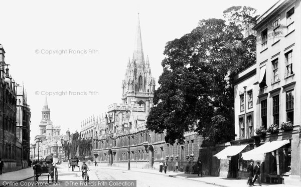 Photo of Oxford, High Street 1900