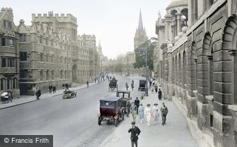 Oxford, High Street 1922