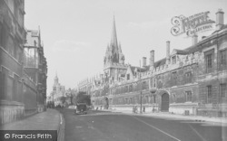 High Street 1937, Oxford