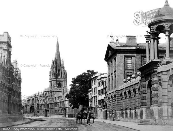 Photo of Oxford, High Street c.1900