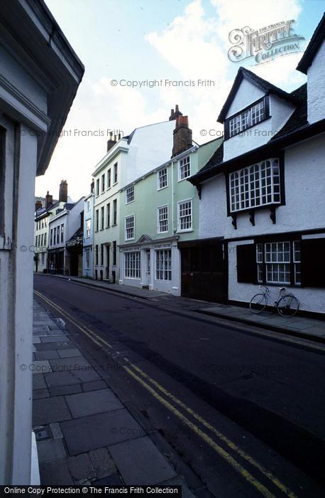 Photo of Oxford, Holywell Street, The Oldest House c.1990