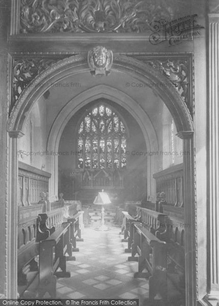 Photo of Oxford, Jesus College Chapel 1912