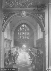 Jesus College Chapel 1912, Oxford