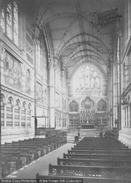 Photo of Oxford, Keble Chapel Interior 1890