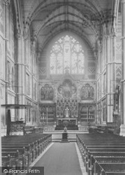 Keble College Chapel 1890, Oxford