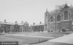Keble College Chapel And Quad 1922, Oxford