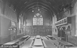 Keble Dining Hall 1912, Oxford