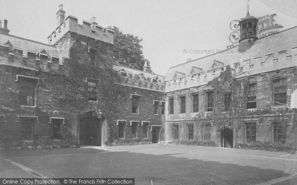 Photo of Oxford, Lincoln College 1890