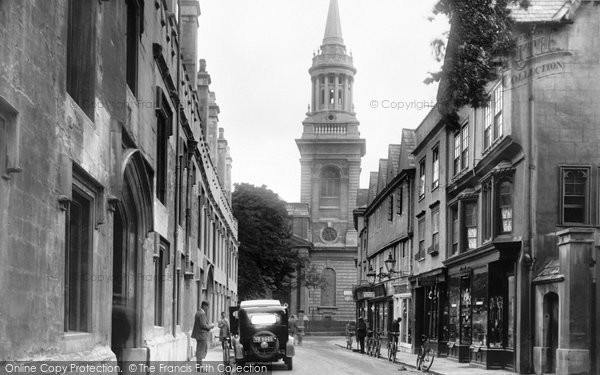 Photo of Oxford, Lincoln College And All Saints Church 1927