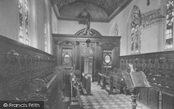Lincoln College Chapel 1912, Oxford