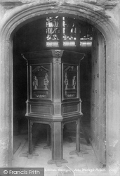 Lincoln College, John Wesley's Pulpit 1907, Oxford