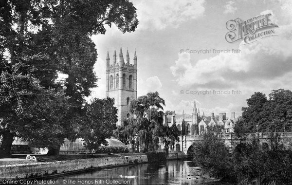 Photo of Oxford, Magdalen College 1890