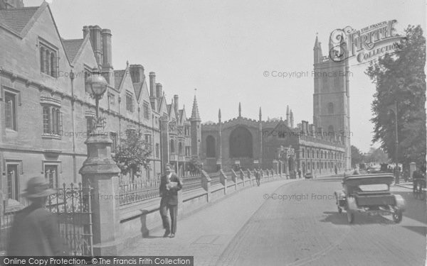 Photo of Oxford, Magdalen College 1922