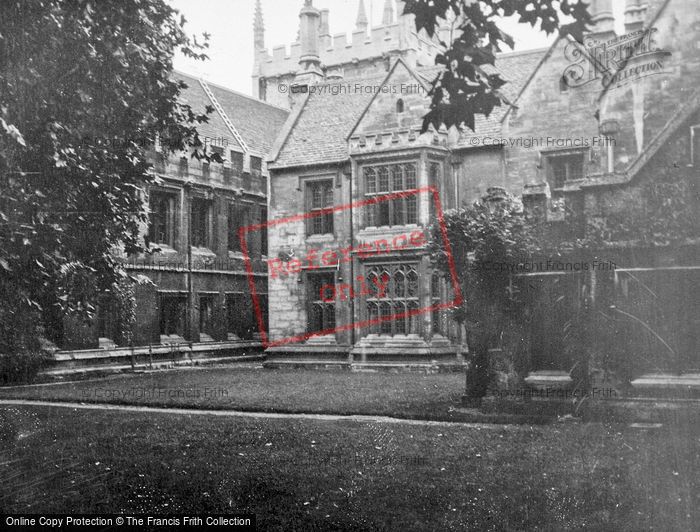Photo of Oxford, Magdalen College c.1955