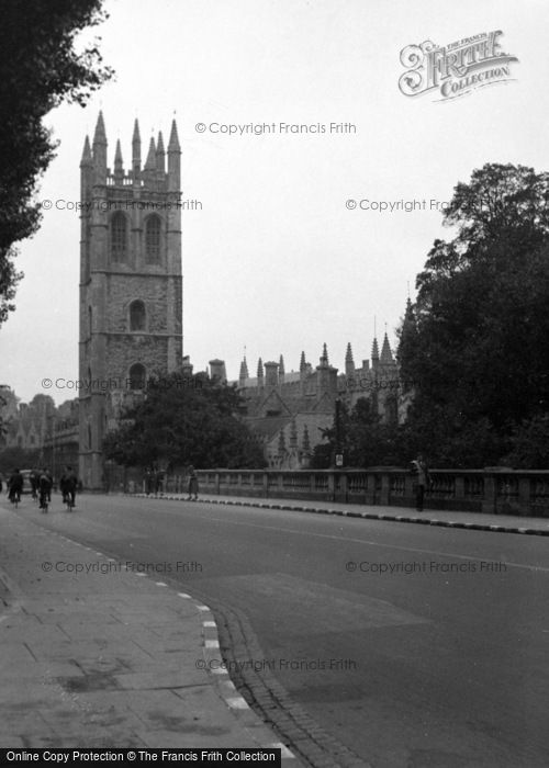 Photo of Oxford, Magdalen College c.1955