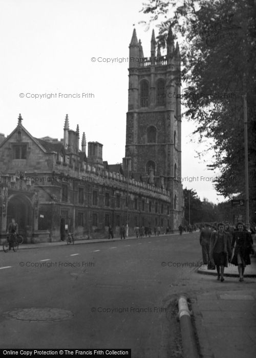 Photo of Oxford, Magdalen College c.1955