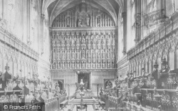 Magdalen College Chapel 1890, Oxford