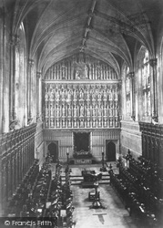 Magdalen College Chapel, The Reredos 1890, Oxford