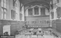 Magdalen College Dining Hall 1912, Oxford