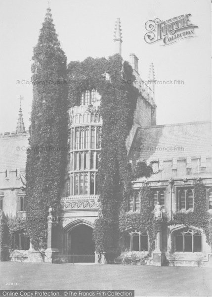 Photo of Oxford, Magdalen College, Founders Tower 1890
