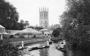 Magdalen College From The River Cherwell 1922, Oxford