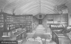 Magdalen College Library 1912, Oxford