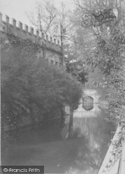 Magdalen College, River View 1912, Oxford