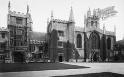 Magdalen College West Front 1890, Oxford