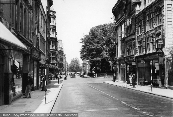 Photo of Oxford, Magdalen Street c.1955
