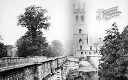 Magdalen Tower c.1865, Oxford