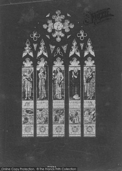 Photo of Oxford, Manchester College, East Window 1907