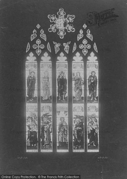 Photo of Oxford, Manchester College, West Window 1907
