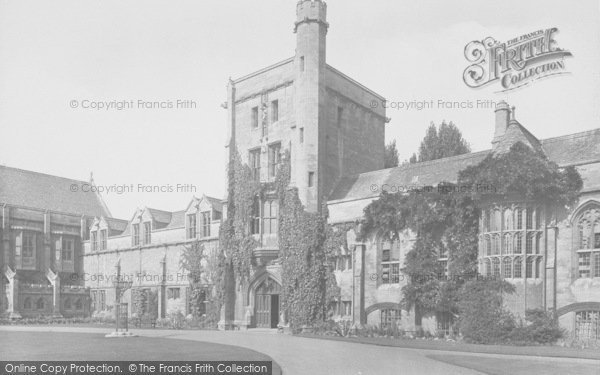 Photo of Oxford, Mansfield College 1926