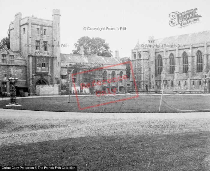 Photo of Oxford, Mansfield College c.1955
