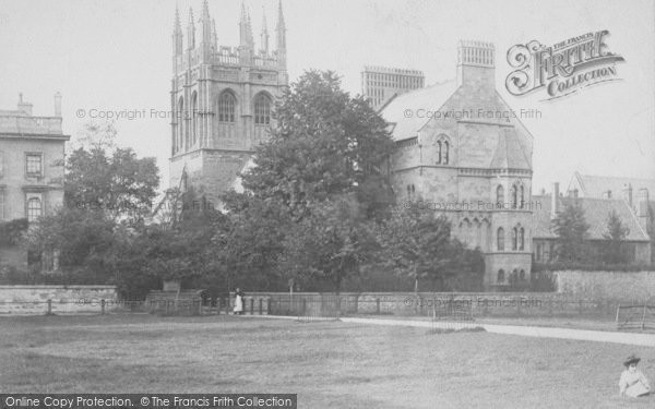 Photo of Oxford, Merton College 1890