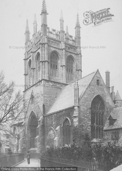 Photo of Oxford, Merton College Chapel 1890