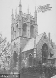 Merton College Chapel 1890, Oxford