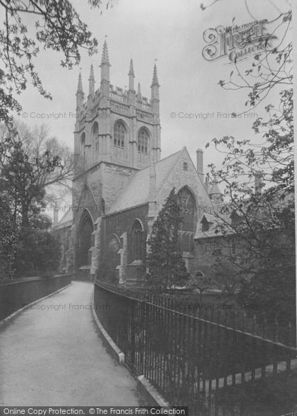 Photo of Oxford, Merton College Chapel 1912