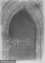 Merton College Door 1902, Oxford