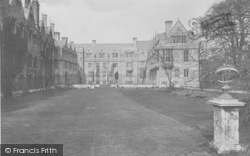 Merton College, St Alban's Quad 1912, Oxford